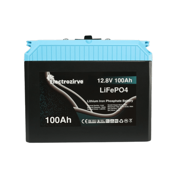 100 Amper Lityum Akü 12.8V lifepo4 akü