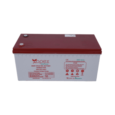 Apex Safepower 12 Volt 200 Amper Jel Akü