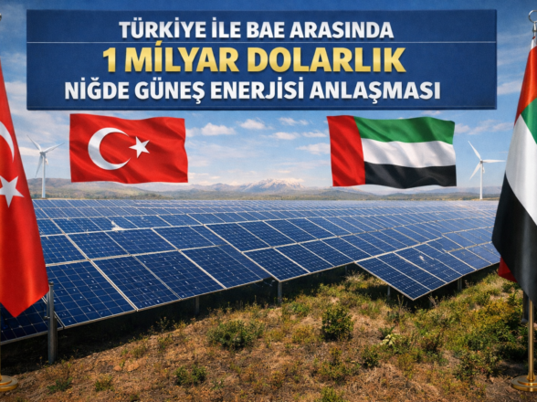 Türkiye ve BAE’den Niğde’de 1 Milyar Dolarlık Güneş Anlaşması”