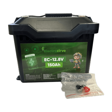 Electrozirve 12.8V 150Ah Lityum LiFePO4 Batarya