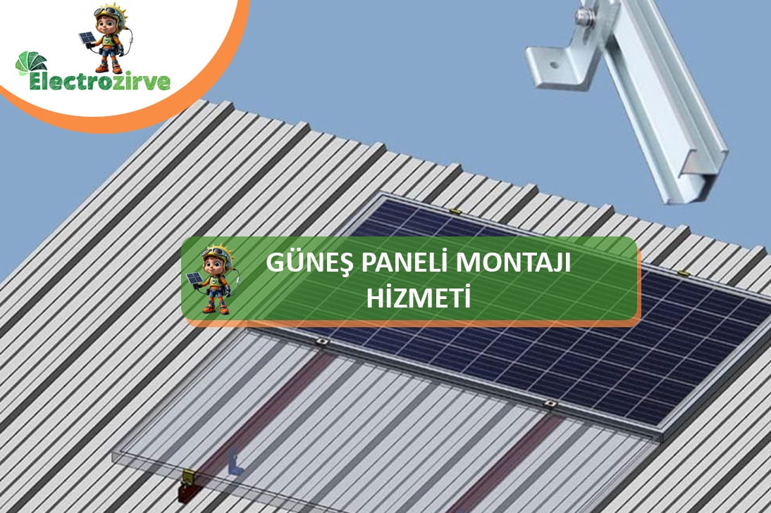 güneş paneli konstrüksiyon montajı kurulumu hizmeti