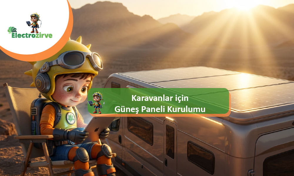 karavan için off-grid güneş enerjisi sistemleri