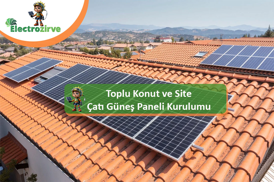 toplu konut site ges kurulumu hizmeti
