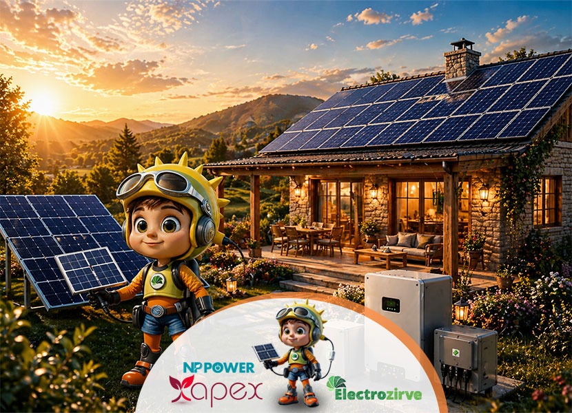 bağ evi güneş enerjisi sistemleri