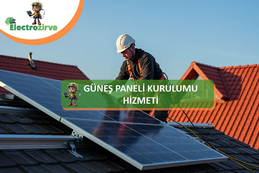 güneş paneli kurulumu nasıl yapılır