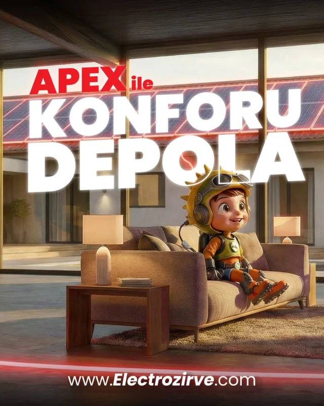 🔋 Apex ile Enerji Depolamada Yeni Standart
Enerji sürekliliği, modern yaşam alanları ve profesyonel projeler için artık bir tercih değil, bir gerekliliktir.
Apex 51.2V 100Ah LiFePO4 Lityum Akü;
yüksek kapasitesi, uzun çevrim ömrü ve güvenli batarya teknolojisi ile güneş enerji sistemlerinde maksimum verim sağlar.
🏗 Konut projeleri
🏡 Villa ve müstakil yapılar
🚐 Karavan ve mobil yaşam çözümleri
⚡ Off-grid ve hibrit enerji sistemleri
için güvenilir bir enerji depolama çözümü sunar.
Electrozirve Enerji olarak;
enerji depolama, güneş enerjisi ve sürdürülebilir güç sistemlerinde projelere değer katan çözümler üretmeye devam ediyoruz.
🌐 Detaylı bilgi:
www.electrozive.com
#Electrozirve #ApexEnergy
#EnerjiDepolama #LiFePO4
#GüneşEnerjisi #SürdürülebilirEnerji
#OffGridSistemler #EnerjiTeknolojileri
#YenilenebilirEnerji #SolarEnergy